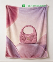 Miumiu Throw Blankets